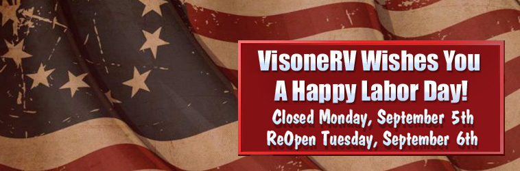 Holiday Hours For VisoneRV